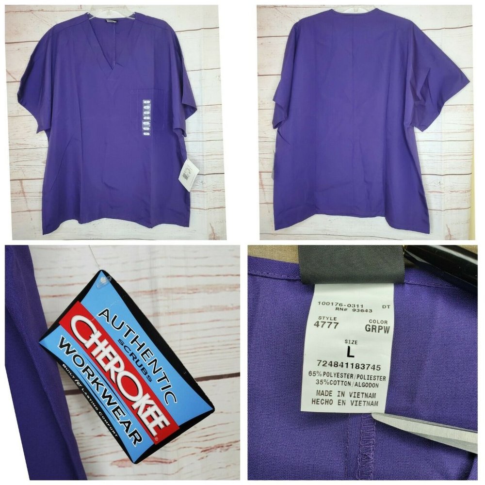 Authentic Scrub Cherokee Workwear Top